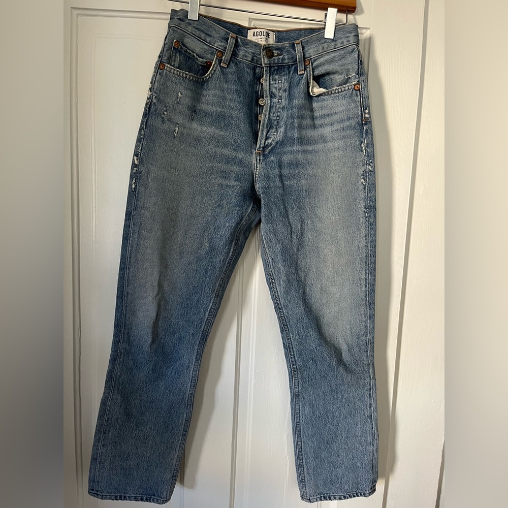 Agolde Riley Jean Crop, size 25